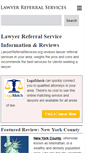 Mobile Screenshot of lawyerreferralservices.org